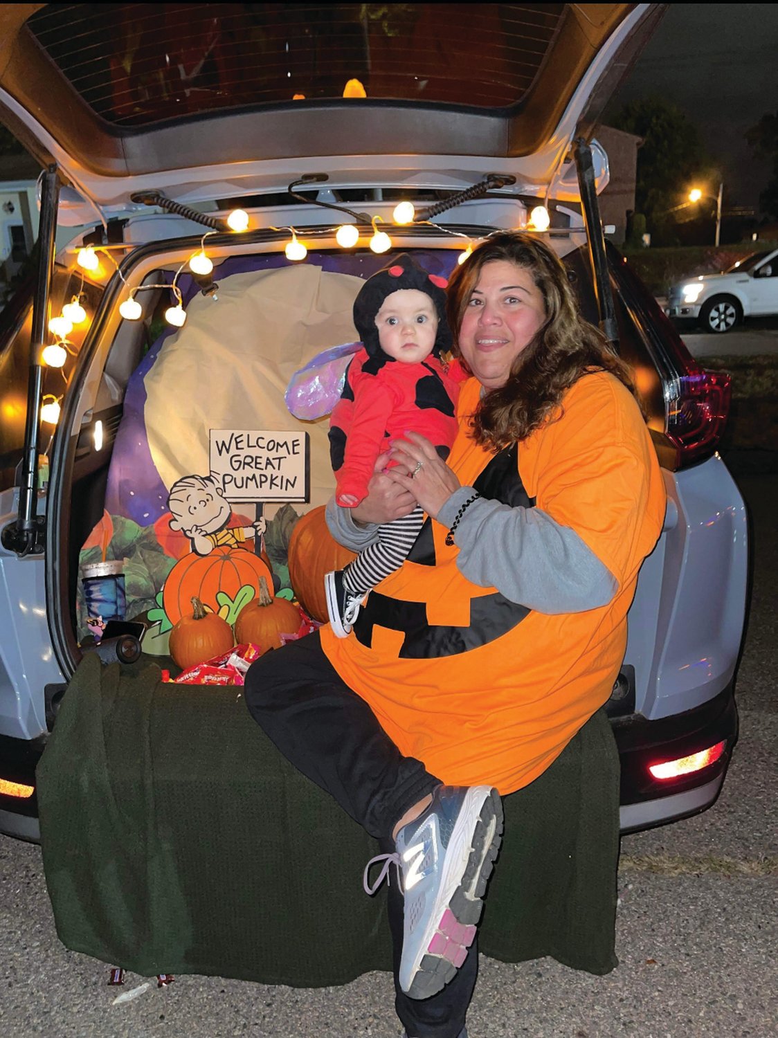 TRUNK OR TREAT: Scribbles Academy in Johnston, owned by Sherri Charron, held a Trunk or Treat night Thursday. The preschool, at 678 Killingly St., in Johnston, welcomed families to the outdoor Halloween event. 
